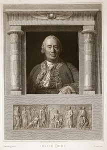 Portret van David Hume, illustratie uit David Humes The History of England, uitgegeven door R. Bowyer, Londen, 1812