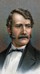 Portret van David Livingstone door English School