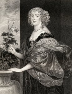 Portret van Dorothy Sidney, gravin van Sunderland, uit Lodges British Portraits, 1823 door English School