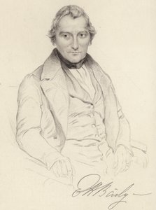Portret van Edward Hodges Baily door English School