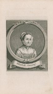 Portret van Elizabeth Canning