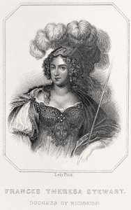 Portret van Frances Theresa Stewart