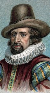 Portret van Francis Bacon (Londen) door English School