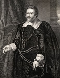 Portret van Francis Cottington, uit Lodges British Portraits