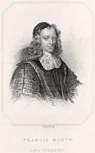 Portret van Francis North, Lord Guildford door English School