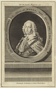 Portret van Frederick, Prins van Wales door English School