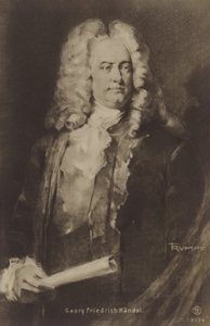 Portret van George Friedrich Handel