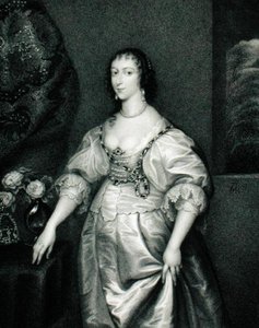 Portret van Henrietta Maria (1609-69) uit 