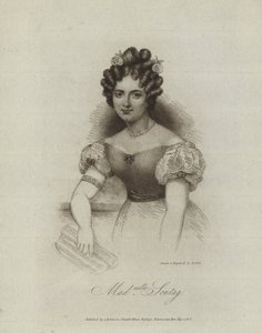 Portret van Henriette Sontag door English School