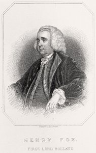 Portret van Henry Fox, 1e Lord Holland door English School