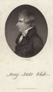 Portret van Henry Kirke White door English School