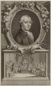 Portret van Henry Laurens door English School