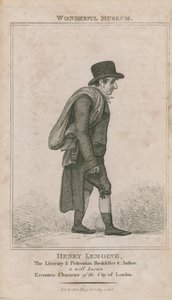 Portret van Henry Lemoine door English School