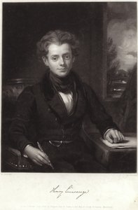 Portret van Henry Liverseege door English School