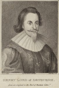 Portret van Henry Heer van Drybrugh door English School