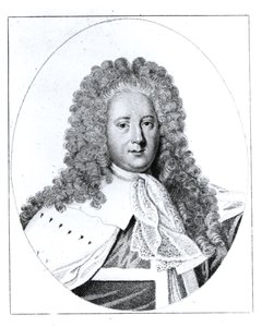 Portret van Henry St. John (1678-1751) 1e Burggraaf Bolingbroke door English School