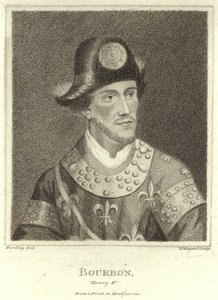 Portret van Hendrik V, Huis van Bourbon door English School