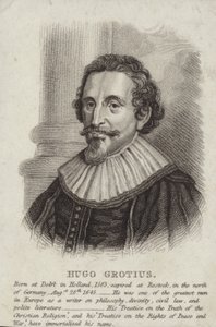 Portret van Hugo Grotius