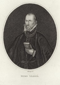 Portret van Humphrey Lloyd door English School