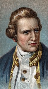 Portret van James Cook (1728 - 1779), Britse navigator - Uit de serie 