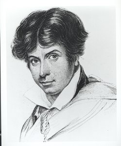 Portret van James Henry Leigh Hunt (1784-1859) door English School
