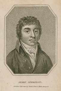 Portret van Jerry Avershaw door English School