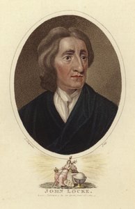 Portret van John Locke door English School