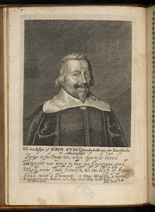 Portret van John Pym, uit 