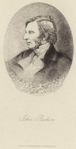 Portret van John Ruskin door English School