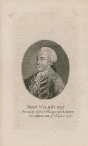 Portret van John Wilkes