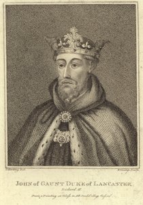 Portret van John of Gaunt, Hertog van Lancaster door English School