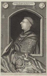 Portret van Jan van Lancaster, Hertog van Bedford door English School