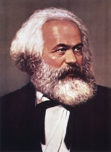 Portret van Karl Marx