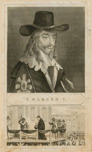 Portret van Koning Karel I door English School