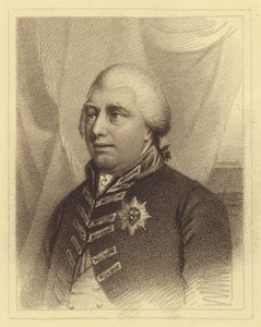 Portret van koning George III door English School