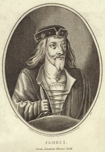 Portret van Koning Jacobus I door English School