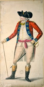 Portret van luitenant-kolonel Chadwick door English School