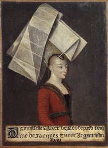 Portret van Macée de Léodepart, vrouw van de Franse handelaar Jacques Coeur
