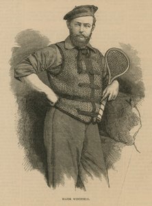 Portret van Majoor Walter Clopton Wingfield