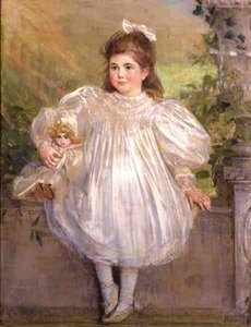 Portret van Margaret Holmes