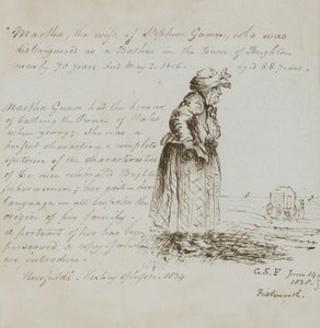 Portret van Martha Gunn