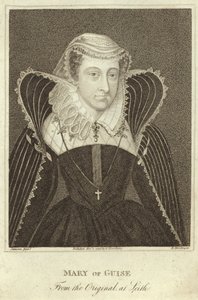 Portret van Maria, Koningin van Schotland door English School
