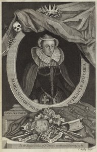 Portret van Maria, Koningin van Schotland door English School