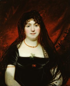 Portret van Mary Sarah Oliver door English School