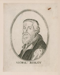 Portret van Nicholas Ridley