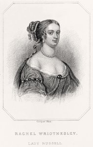 Portret van Rachel Wriothesley, Lady Russell, 1835 door English School