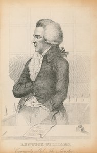 Portret van Renwick Williams, algemeen bekend als Het Monster