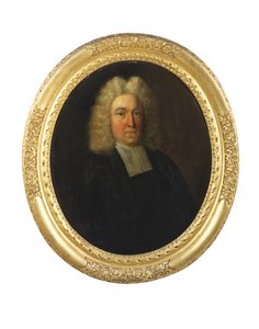 Portret van dominee Joseph Cookson, begin 18e eeuw