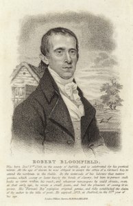 Portret van Robert Bloomfield door English School