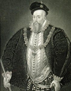 Portret van Robert Dudley (1532-88) 1e Graaf van Leicester, uit 